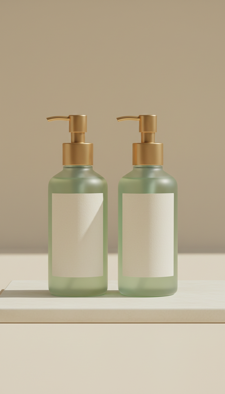 Botanical Cleansing Gel Minimalist Bottle
